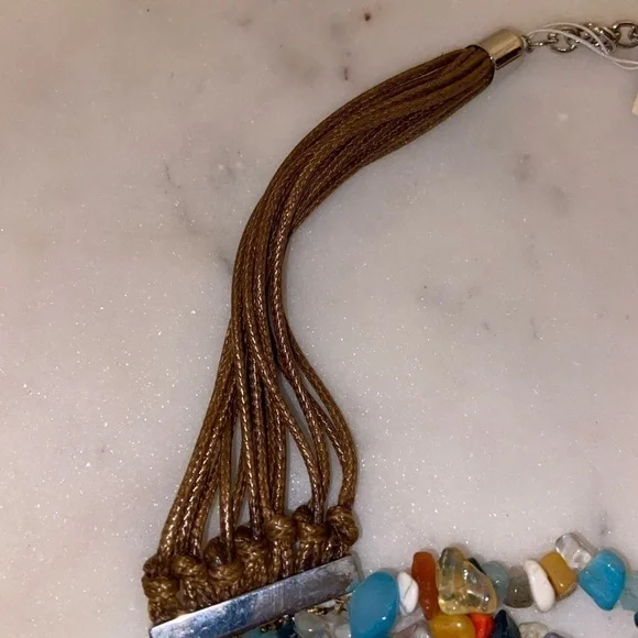 Kenneth Cole multi-strand beaded necklace - Picture 3 of 4